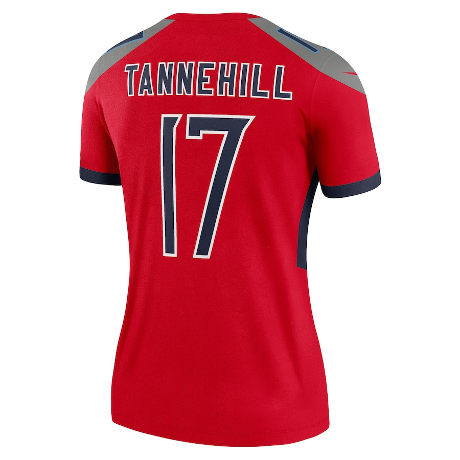 Ryan Tannehill 17 Tennessee Titans Women Inverted Legend Jersey - Red JS5542 Saliibo - Image 3
