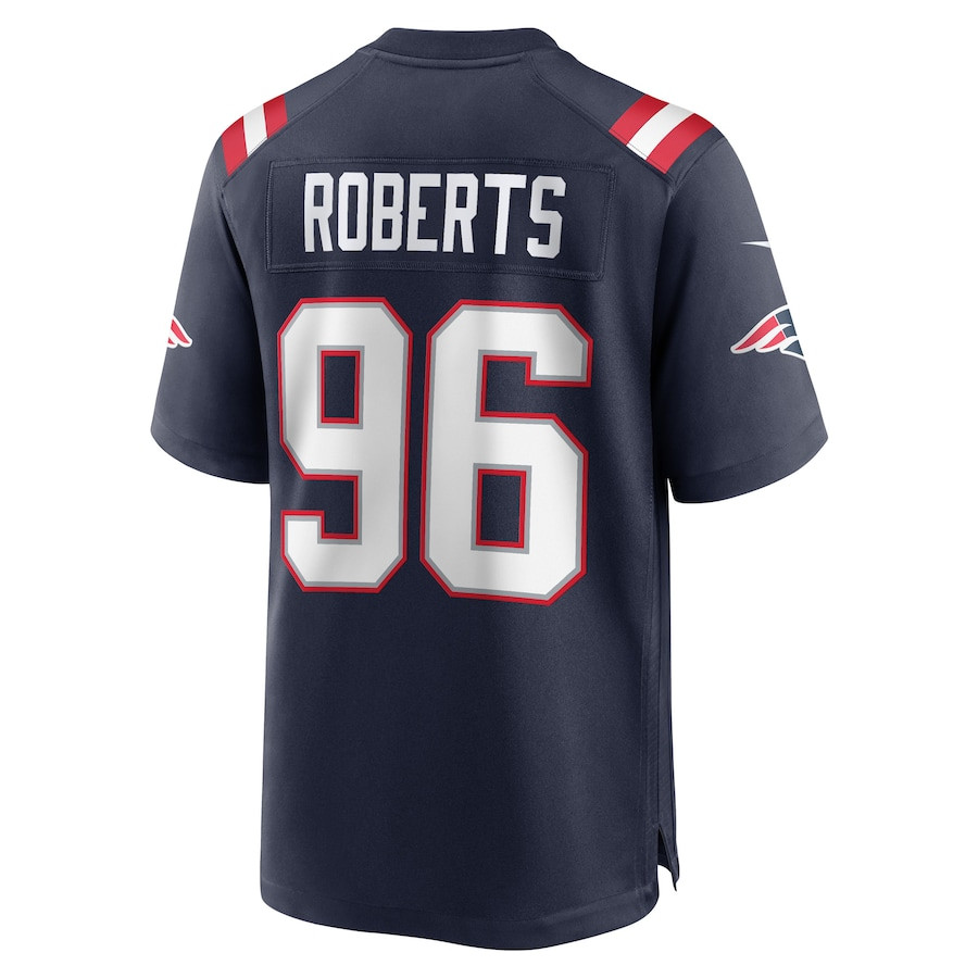 Sam Roberts 96 New England Patriots Game Men Jersey - Navy JS5792 Saliibo - Image 3