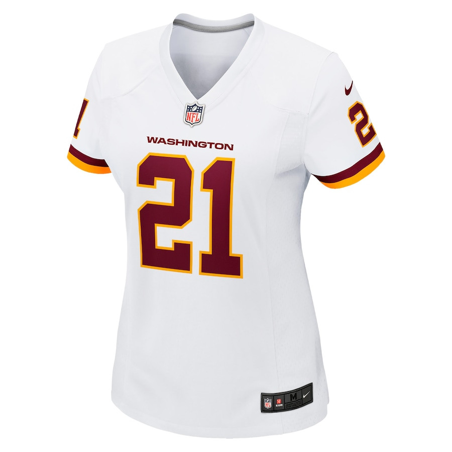 Sean Taylor 21 Washington Football Team Women Retired Game Jersey - White JS3399 Saliibo - Image 2