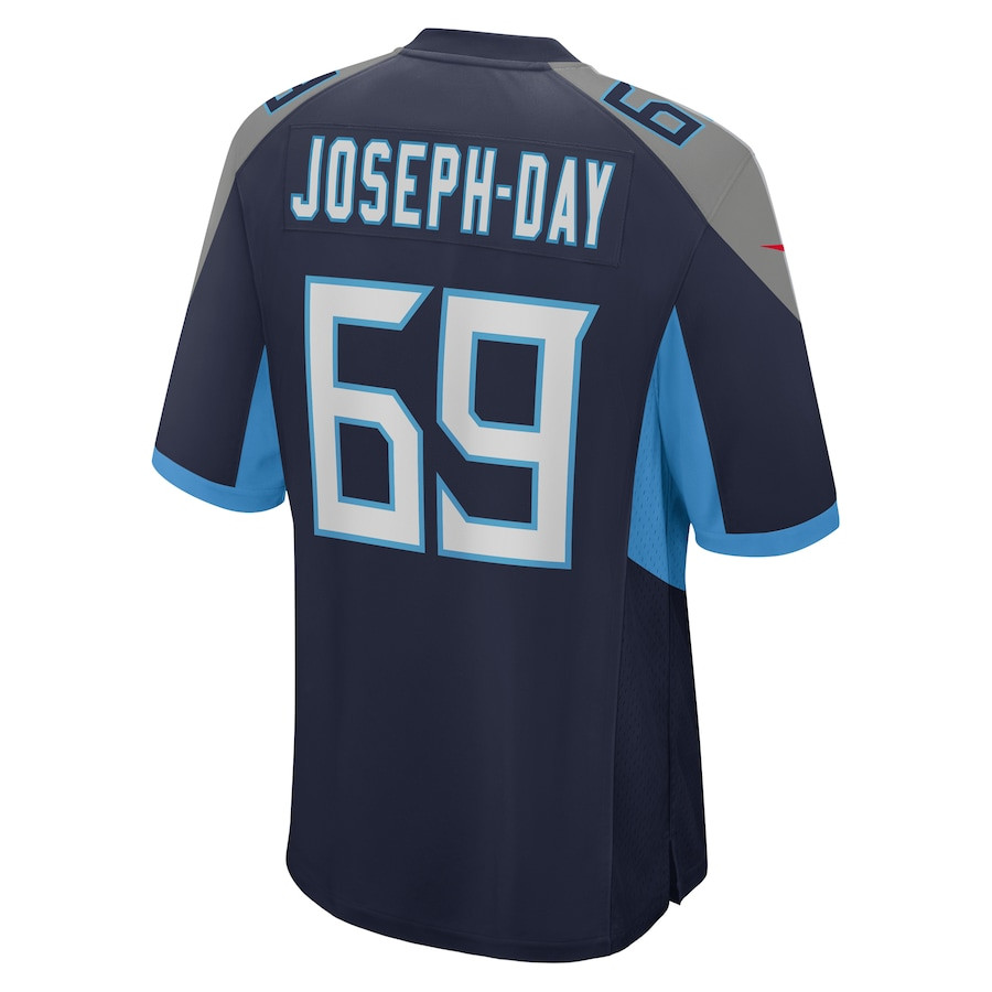 Sebastian Joseph-Day 69 Tennessee Titans Game Men Jersey - Navy JS4958 Saliibo - Image 3