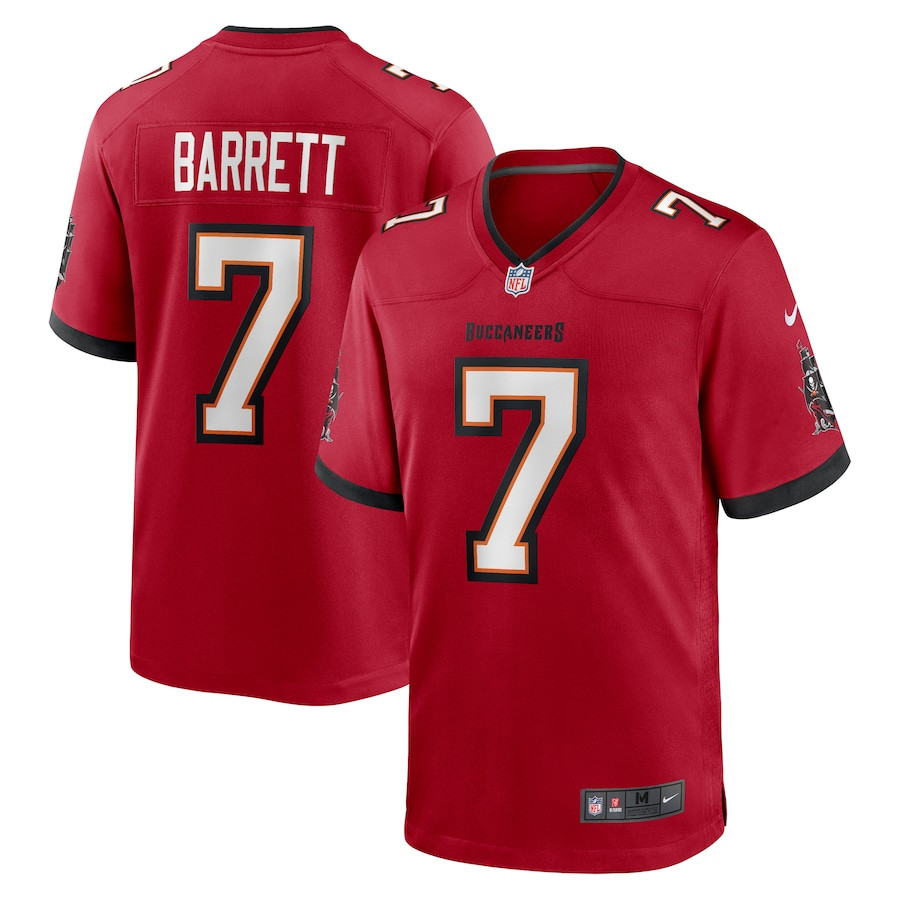 Shaquil Barrett 7 Tampa Bay Buccaneers Men Game Jersey - Red JS3188 Saliibo
