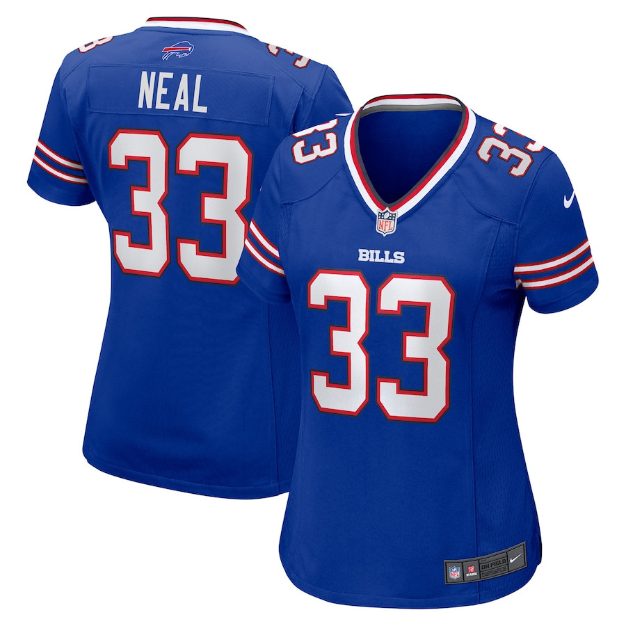 Siran Neal 33 Buffalo Bills Women Game Jersey - Royal JS2548 Saliibo