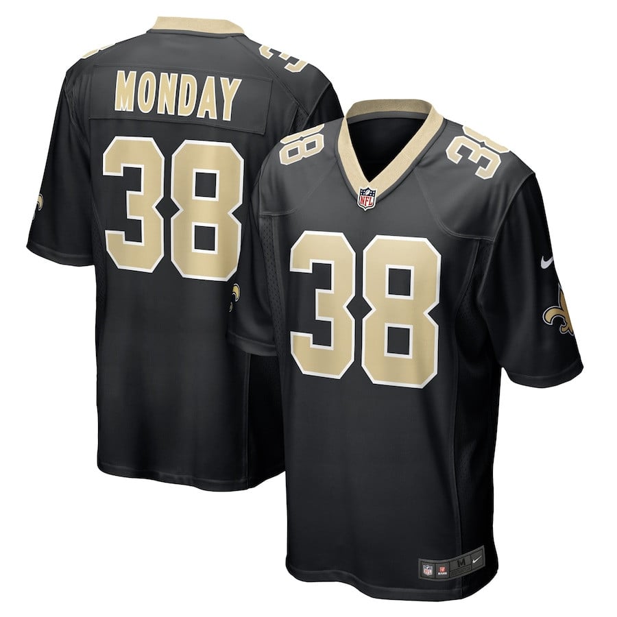 Smoke Monday 38 New Orleans Saints Game Men Jersey - Black JS2514 Saliibo