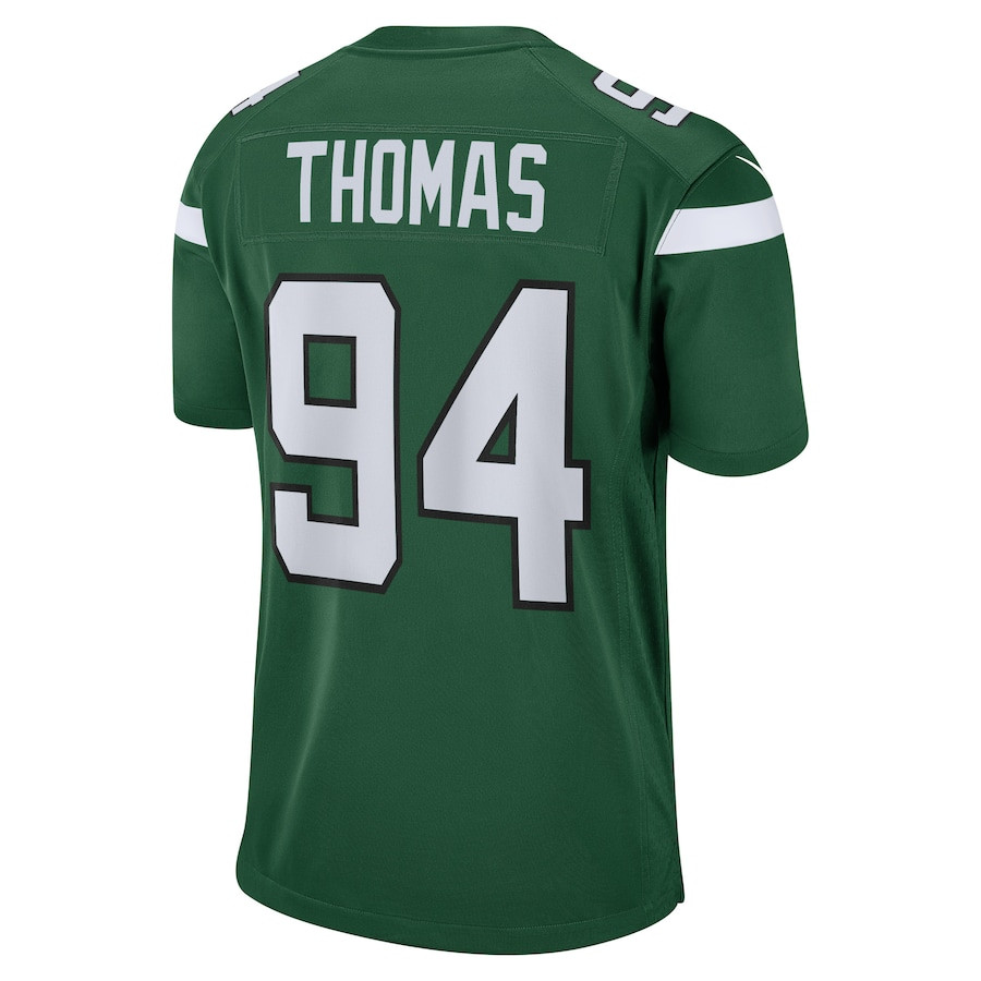 Solomon Thomas 94 New York Jets Men Game Jersey - Gotham Green JS3871 Saliibo - Image 3