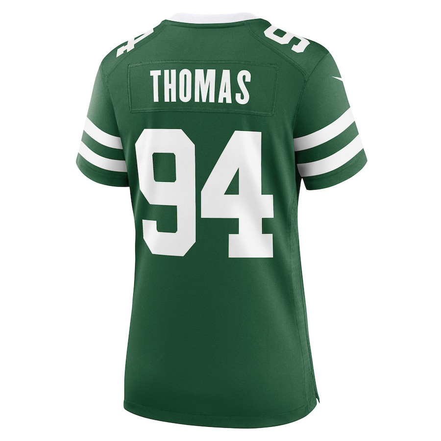 Solomon Thomas 94 New York Jets Women's Team Game Jersey - Legacy Green JS3824 Saliibo - Image 3