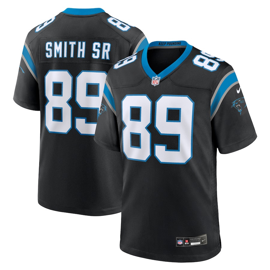 Steve Smith Sr. 89 Carolina Panthers Team Game Men Jersey - Black JS8712 Saliibo