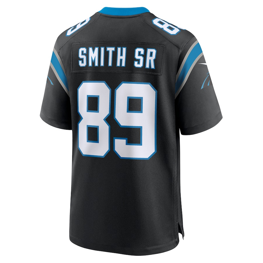 Steve Smith Sr. 89 Carolina Panthers Team Game Men Jersey - Black JS8712 Saliibo - Image 3