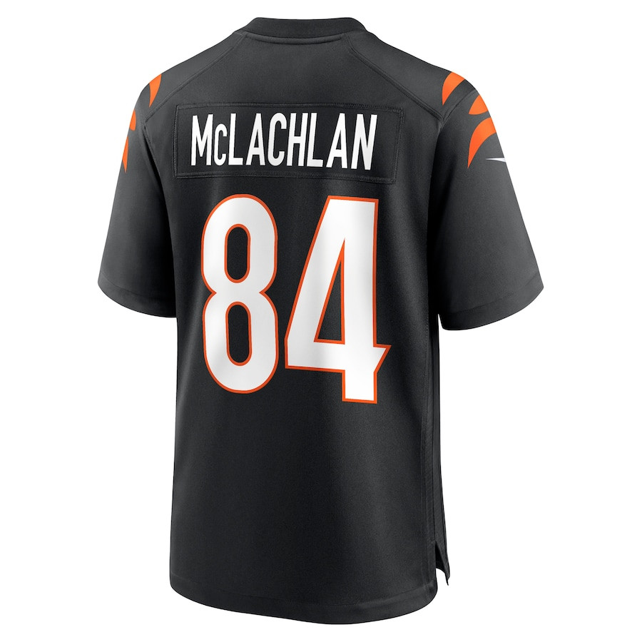 Tanner McLachlan 84 Cincinnati Bengals Game Men Jersey - Black JS2729 Saliibo - Image 3