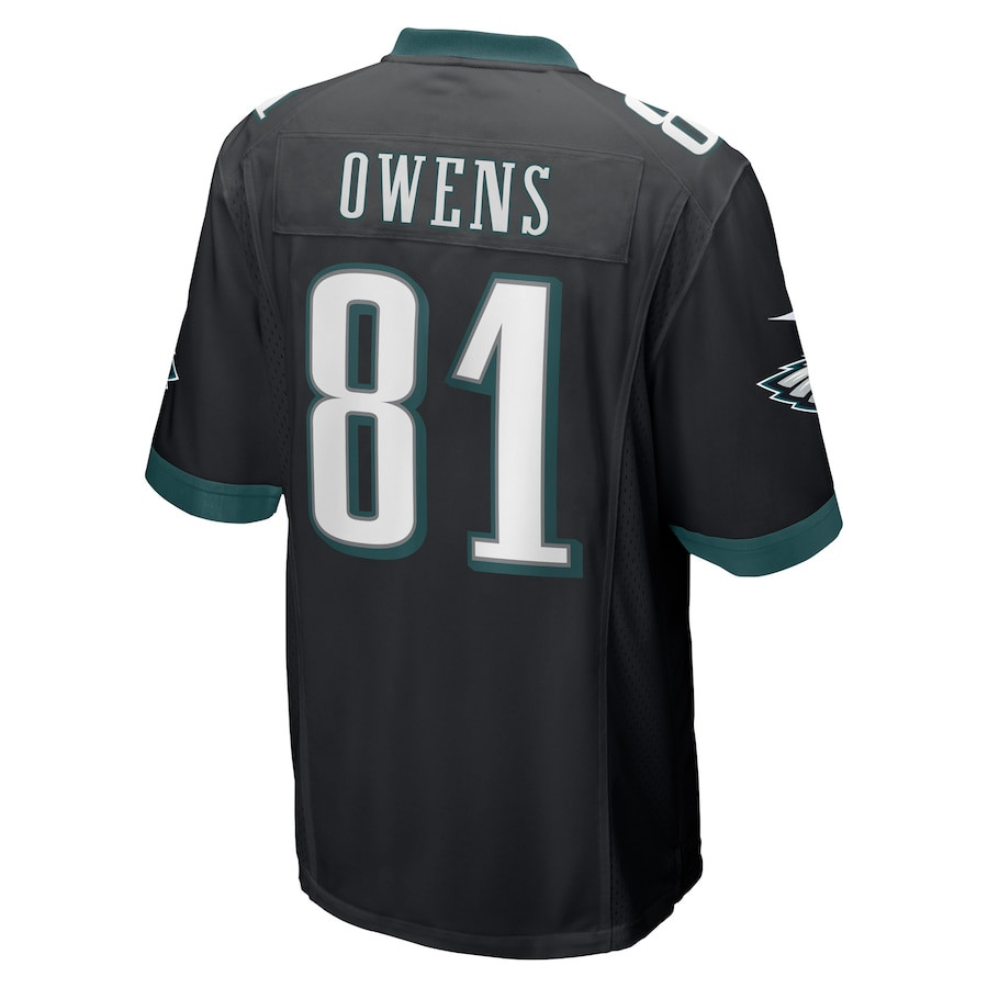 Terrell Owens 81 Philadelphia Eagles Men Retired Jersey - Black JS8238 Saliibo - Image 3