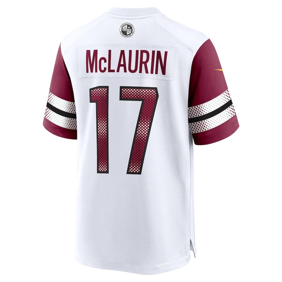 Terry McLaurin 17 Washington Commanders Game Men Jersey - White JS1526 Saliibo - Image 3