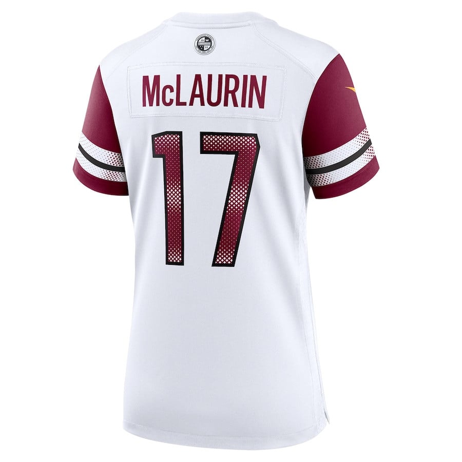 Terry McLaurin 17 Washington Commanders Women's Game Jersey - White JS6779 Saliibo - Image 3