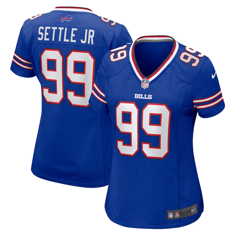Tim Settle 99 Buffalo Bills Women Game Jersey - Royal JS9932 Saliibo