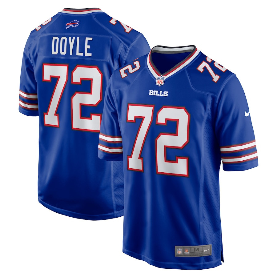 Tommy Doyle 72 Buffalo Bills Men Game Jersey - Royal JS2027 Saliibo