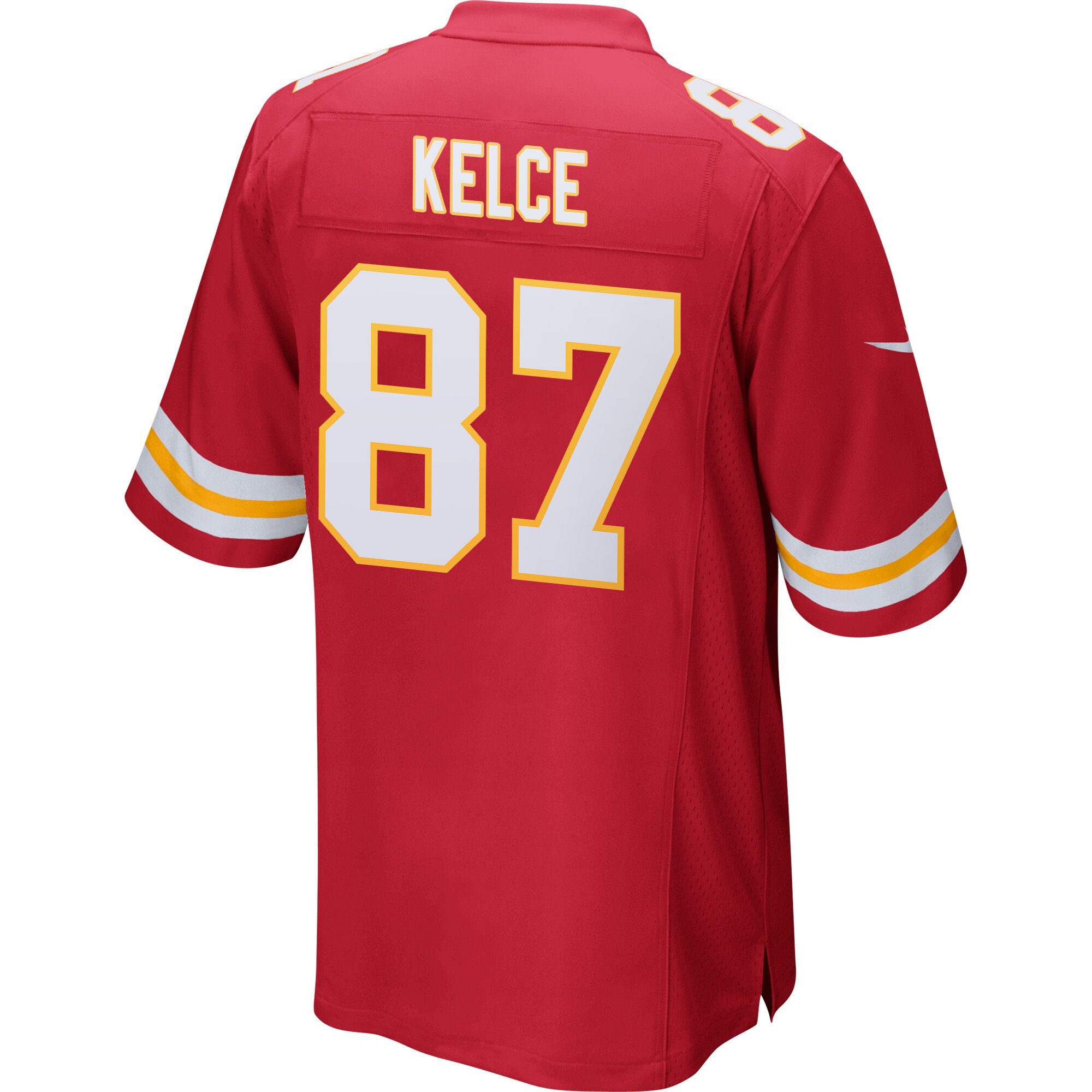Travis Kelce 87 Kansas City Chiefs The Kansas City Stallion Game Men Jersey - Red JS3512 Saliibo - Image 3