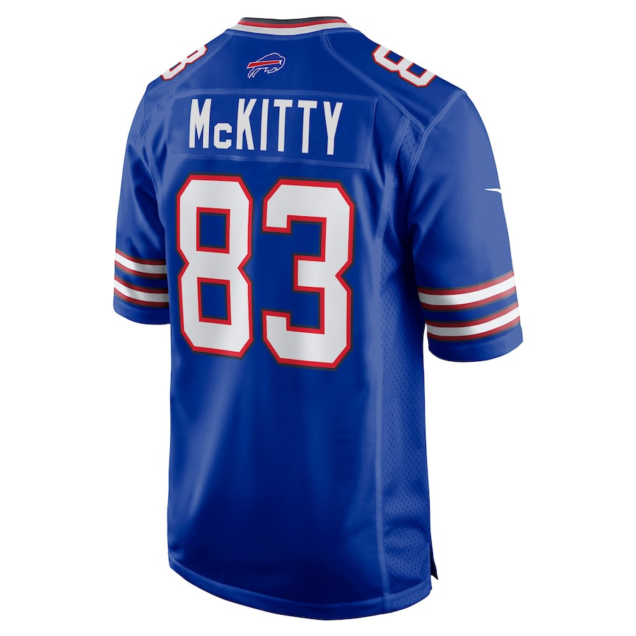 Tre McKitty 83 Buffalo Bills Team Game Jersey - Royal JS5025 Saliibo - Image 3