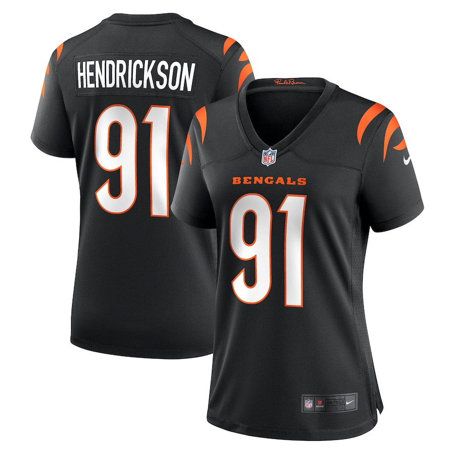 Trey Hendrickson 91 Cincinnati Bengals Women Game Jersey - Black JS2460 Saliibo