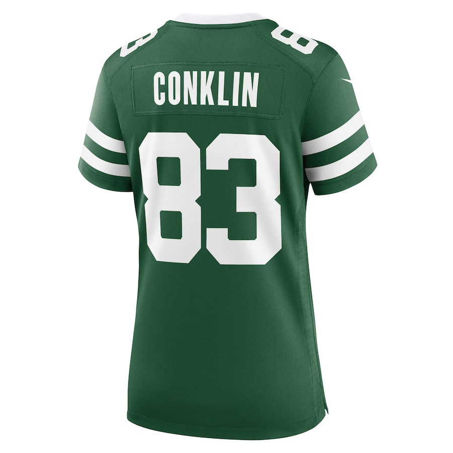 Tyler Conklin 83 New York Jets Women's Team Game Jersey - Legacy Green JS6690 Saliibo - Image 3