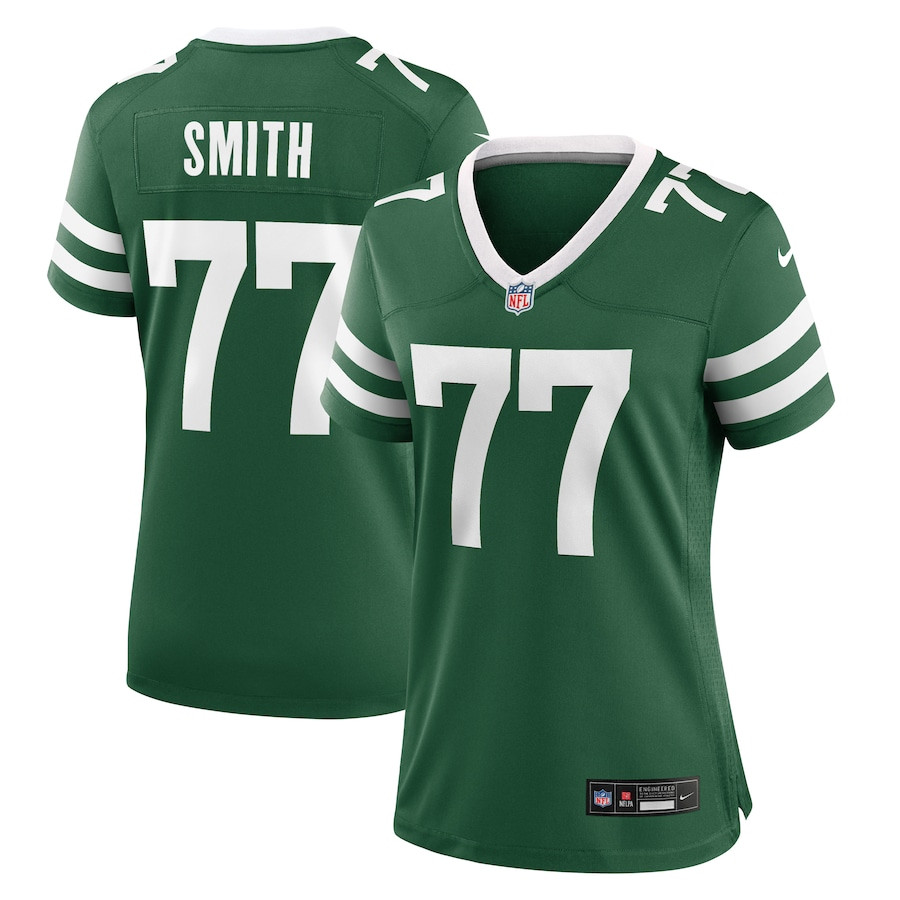 Tyron Smith 77 New York Jets Women's Team Game Jersey - Legacy Green JS9745 Saliibo