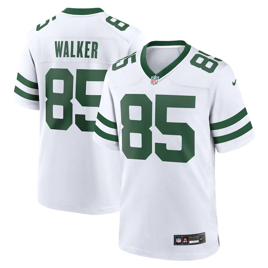 Wesley Walker 85 New York Jets Game Jersey Retired Player - Men, White JS5387 Saliibo