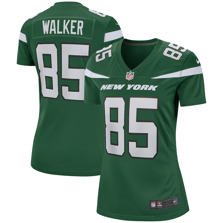 Wesley Walker 85 New York Jets Women Game Retired Jersey - Green JS5264 Saliibo