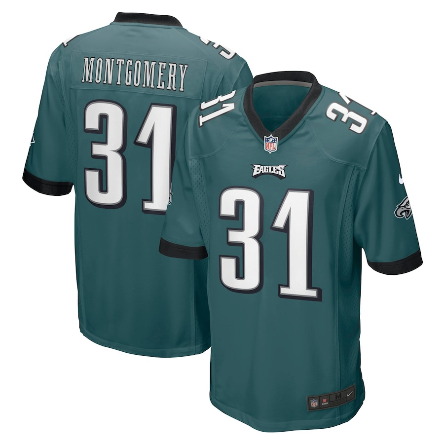 Wilbert Montgomery 31 Philadelphia Eagles Men Retired Jersey - Midnight Green JS8058 Saliibo