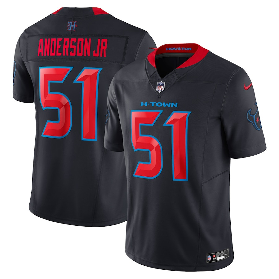 Will Anderson Jr. 51 Houston Texans 2nd Alternate Vapor F.U.S.E. Limited Jersey - Men, Navy JS9086 Saliibo