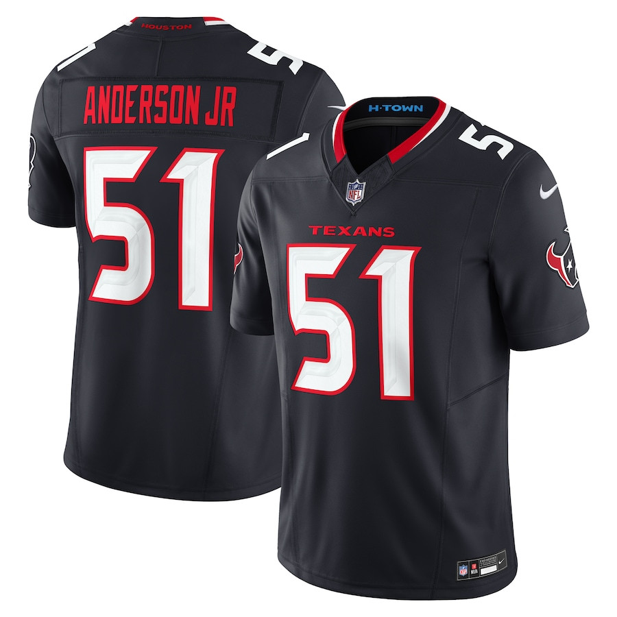 Will Anderson Jr. 51 Houston Texans Vapor F.U.S.E. Limited Jersey - Men, Navy JS2823 Saliibo