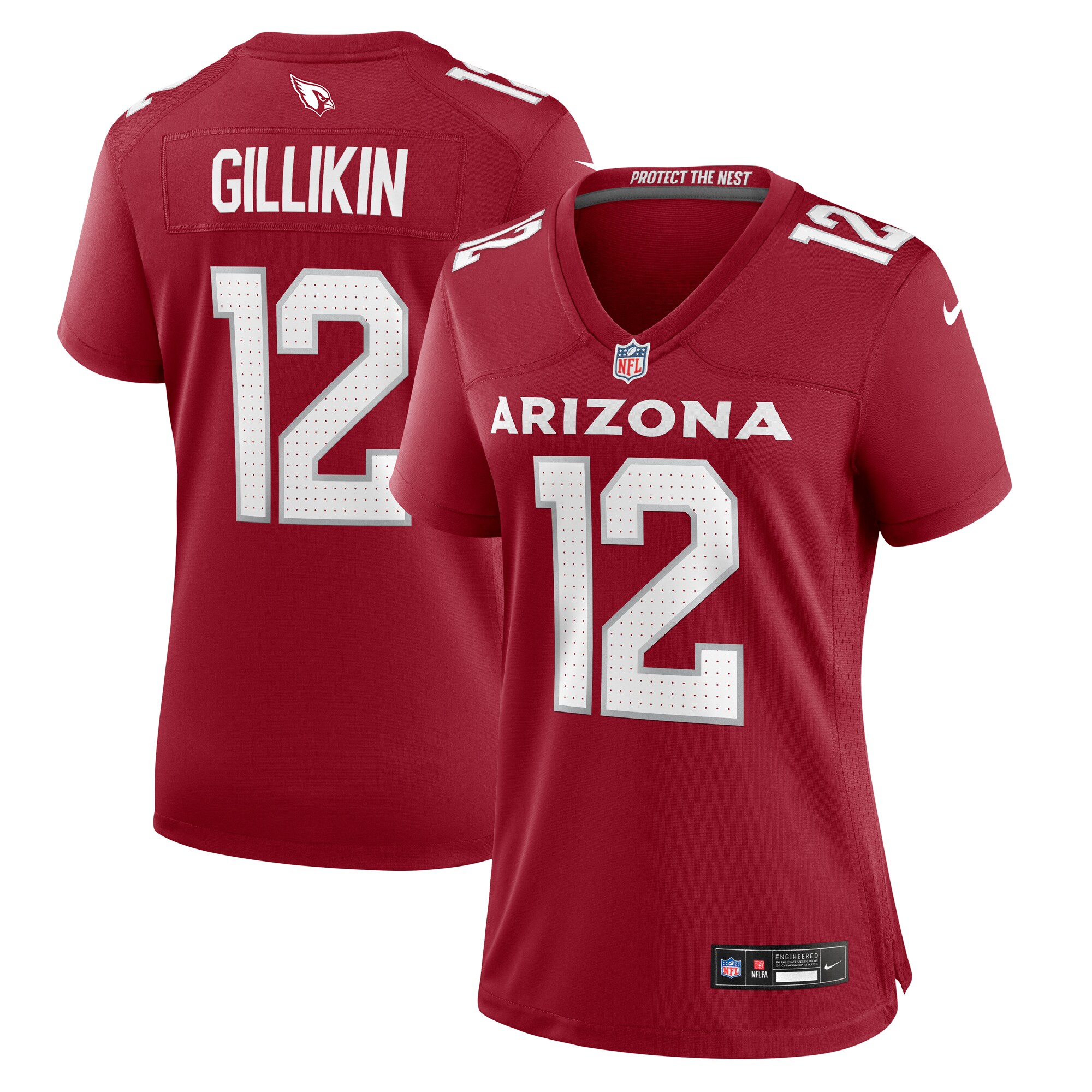 Women's Arizona Cardinals Blake Gillikin Cardinal Game Jersey JS4937 Saliibo