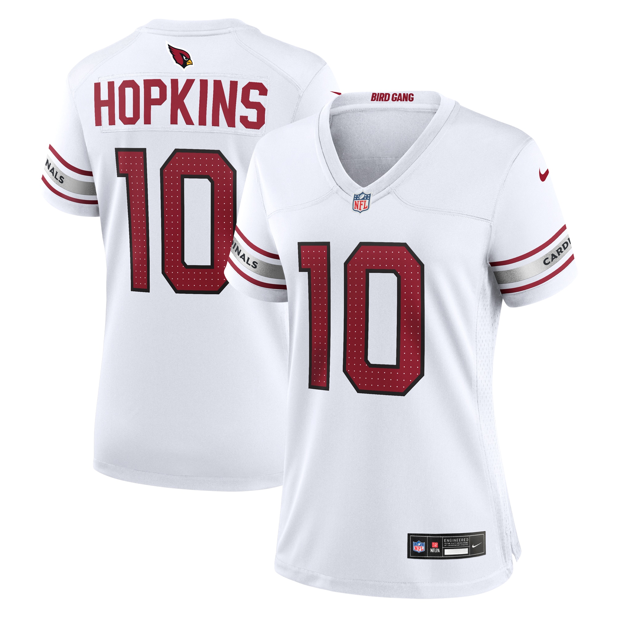 Women's Arizona Cardinals DeAndre Hopkins White Player Jersey JS2096 Saliibo