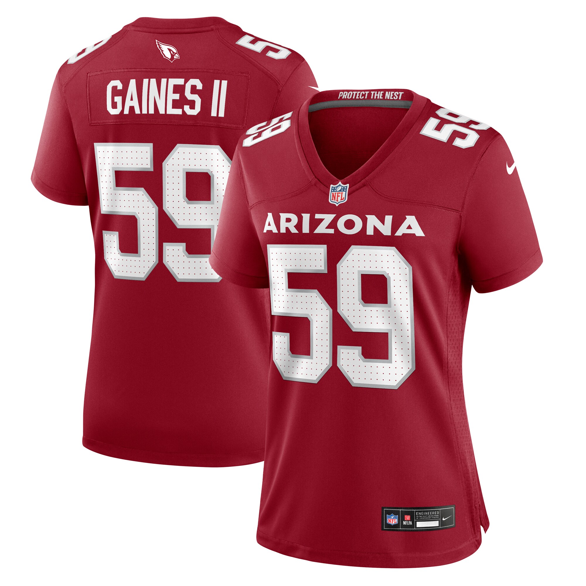 Women's Arizona Cardinals Jon Gaines II Cardinal Game Jersey JS8907 Saliibo