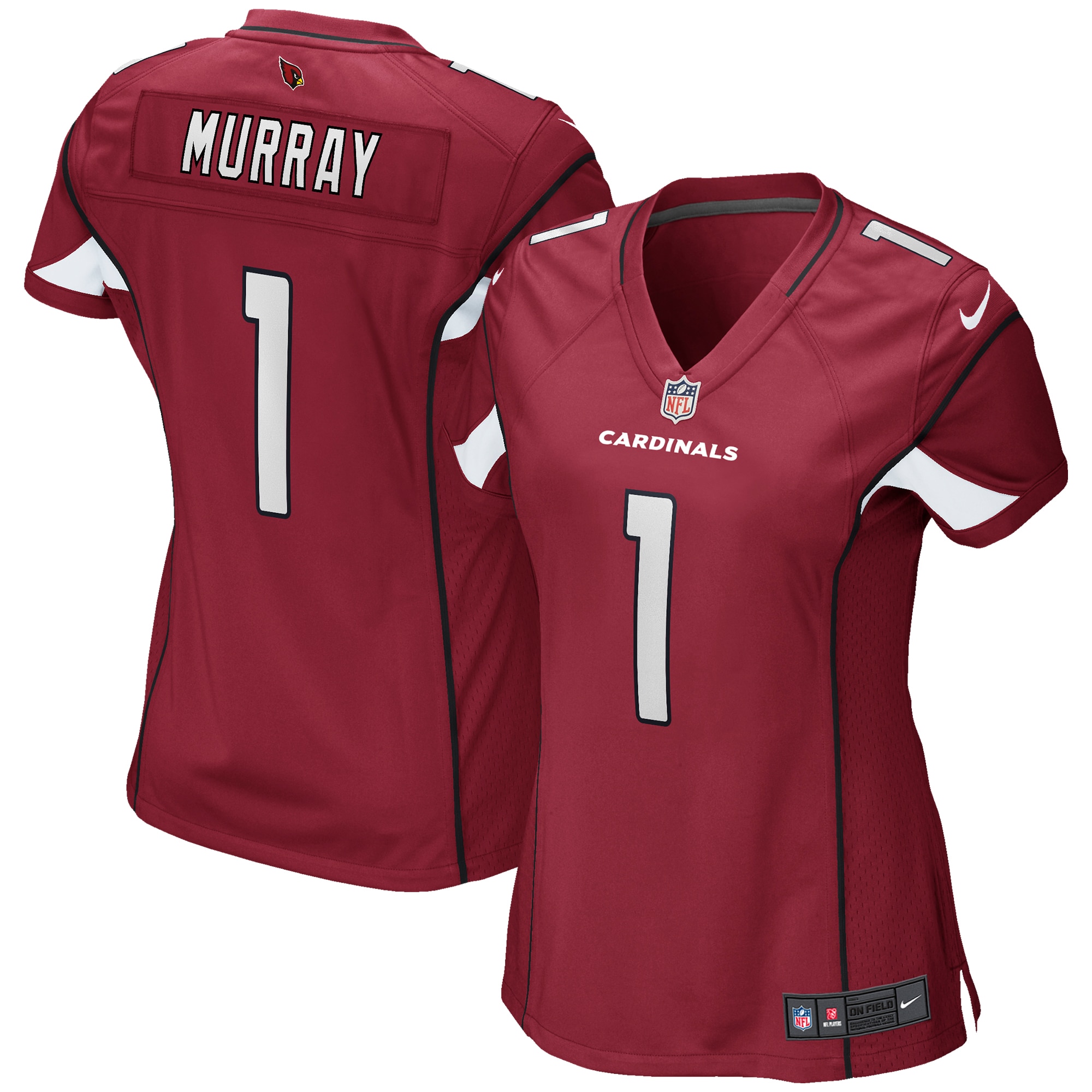 Women's Arizona Cardinals Kyler Murray Cardinal Game Player Jersey JS7195 Saliibo