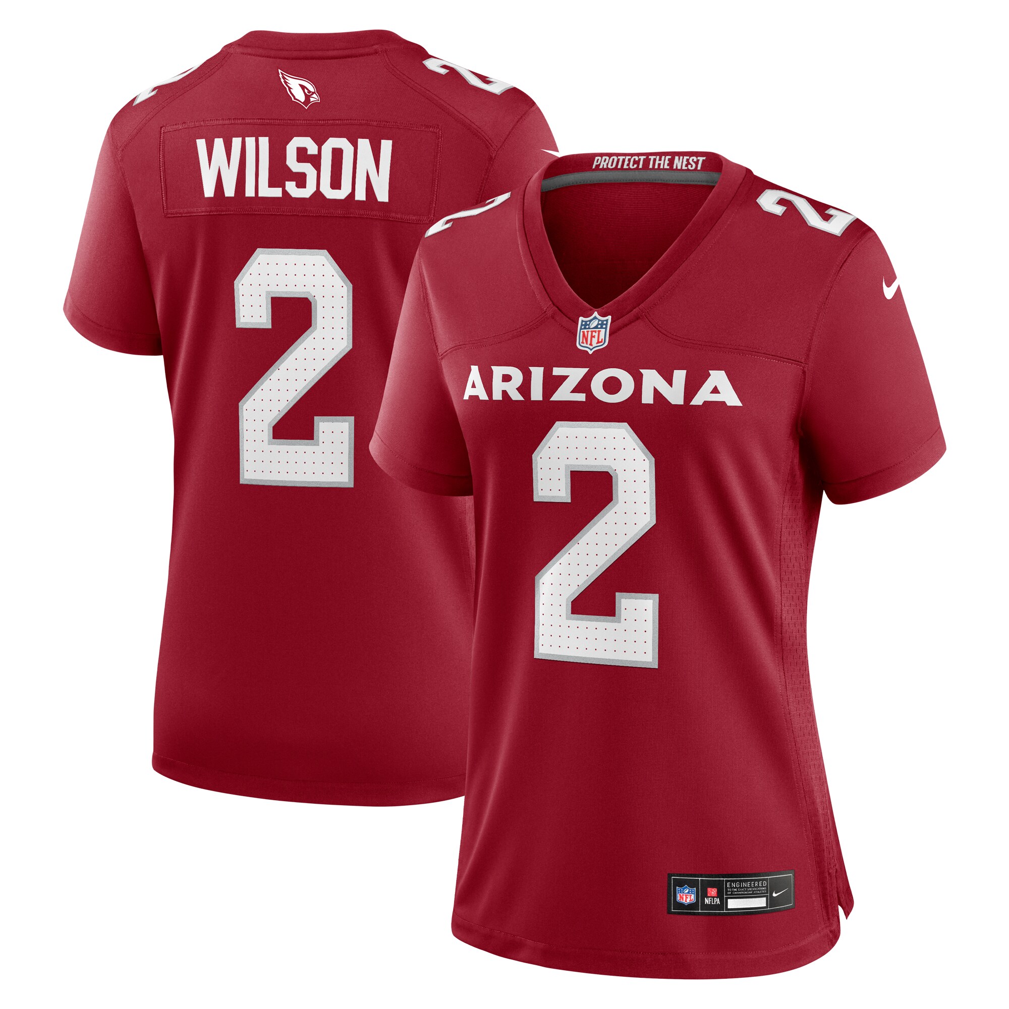 Women's Arizona Cardinals Mack Wilson Cardinal Game Jersey JS4848 Saliibo
