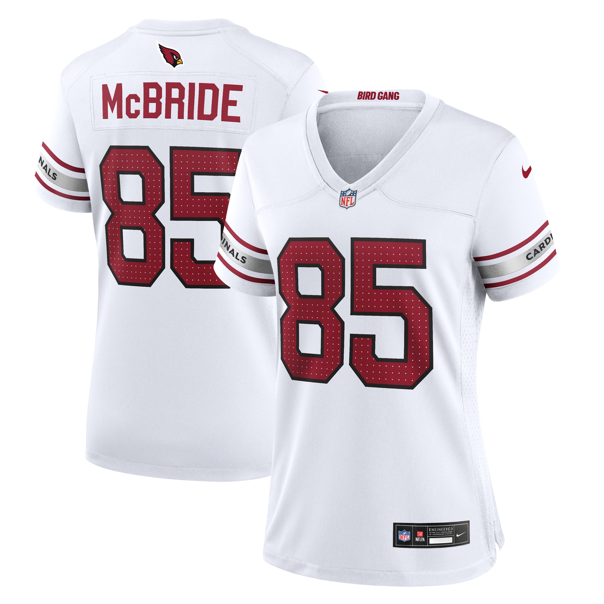 Women's Arizona Cardinals Trey McBride White Game Jersey JS8459 Saliibo