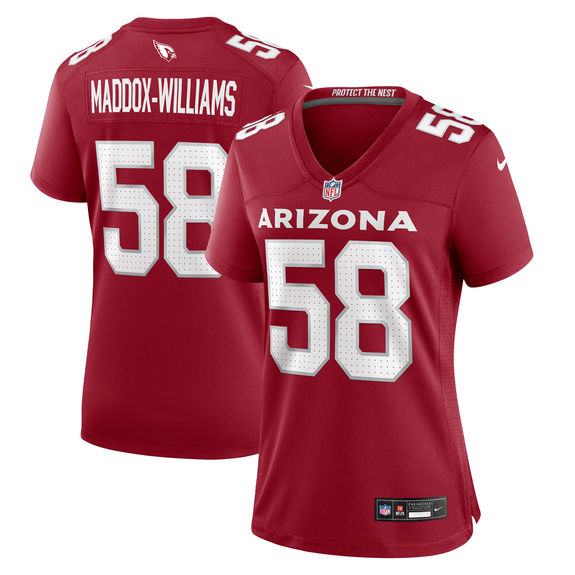 Women's Arizona Cardinals Tyreek Maddox-Williams Cardinal Game Jersey JS5347 Saliibo