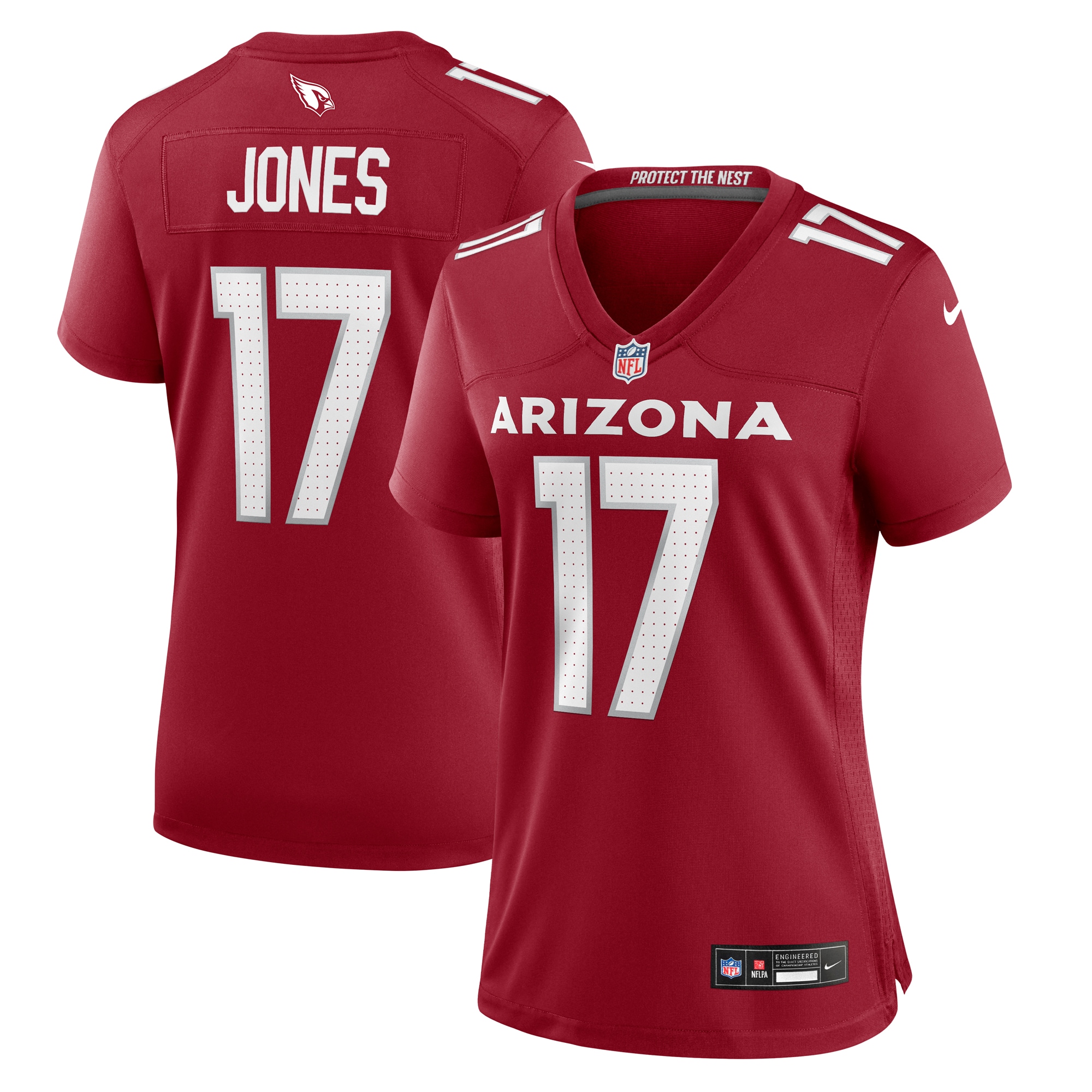 Women's Arizona Cardinals Zay Jones Cardinal Game Jersey JS6435 Saliibo