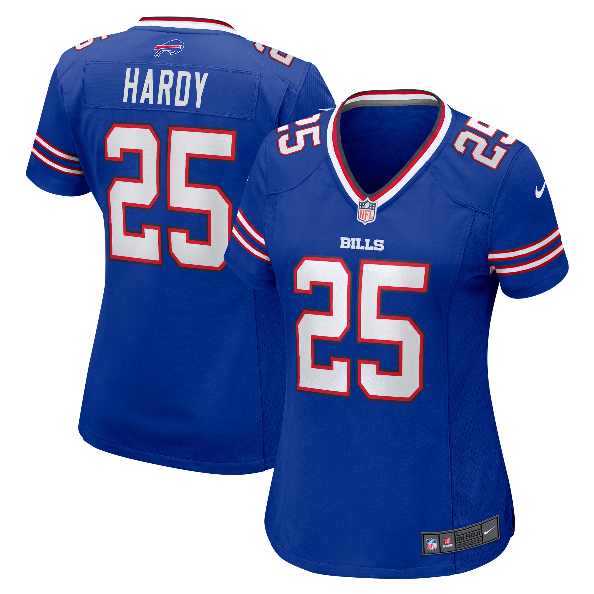 Women's Buffalo Bills Daequan Hardy Royal Game Jersey JS2469 Saliibo
