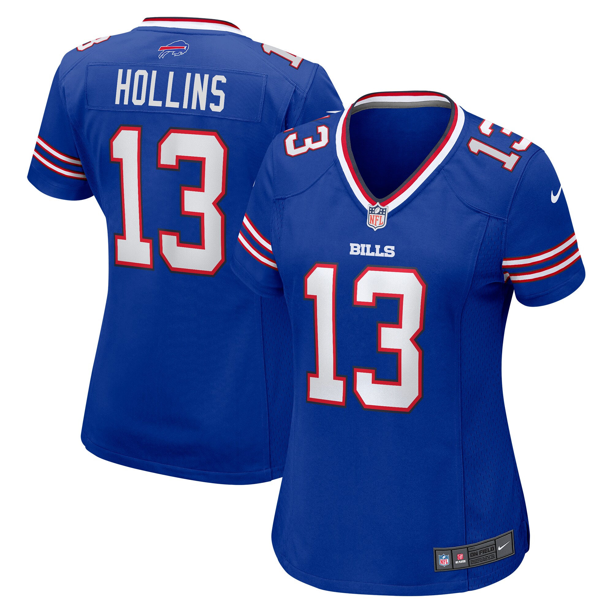 Women's Buffalo Bills Mack Hollins Royal Game Jersey JS4201 Saliibo