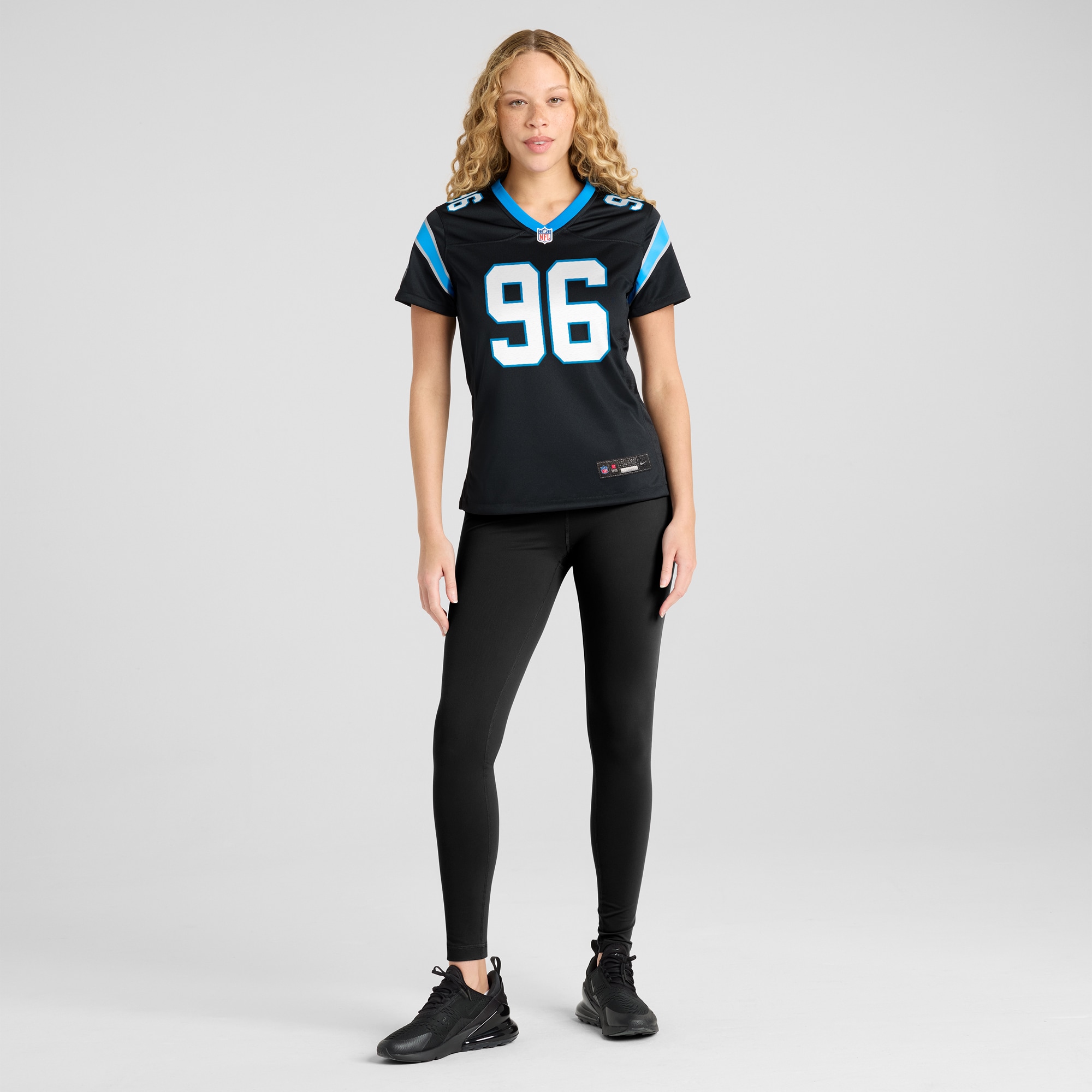 Women's Carolina Panthers DeShawn Williams Black Women's All Player Jersey JS5813 Saliibo - Image 4