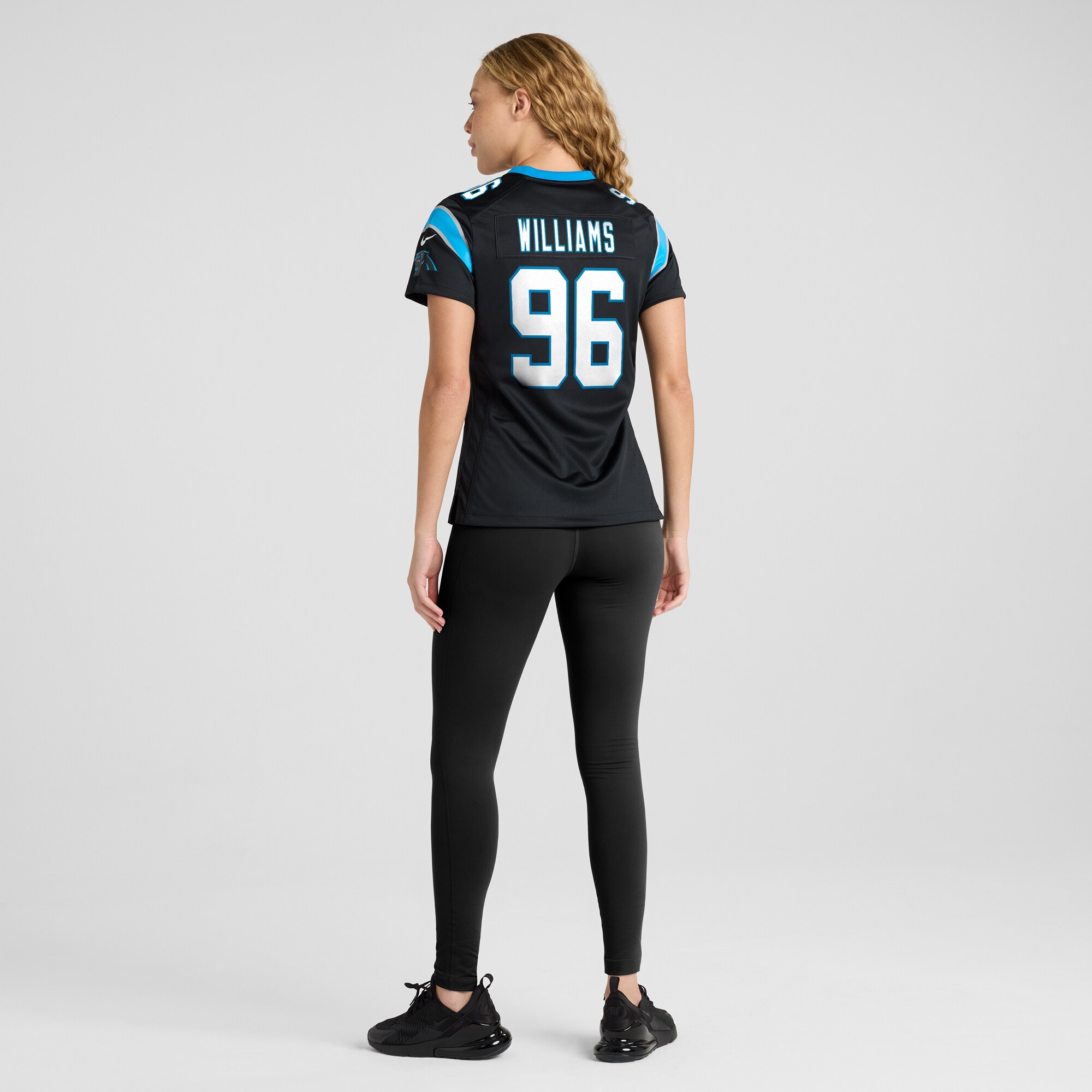 Women's Carolina Panthers DeShawn Williams Black Women's All Player Jersey JS5813 Saliibo - Image 5