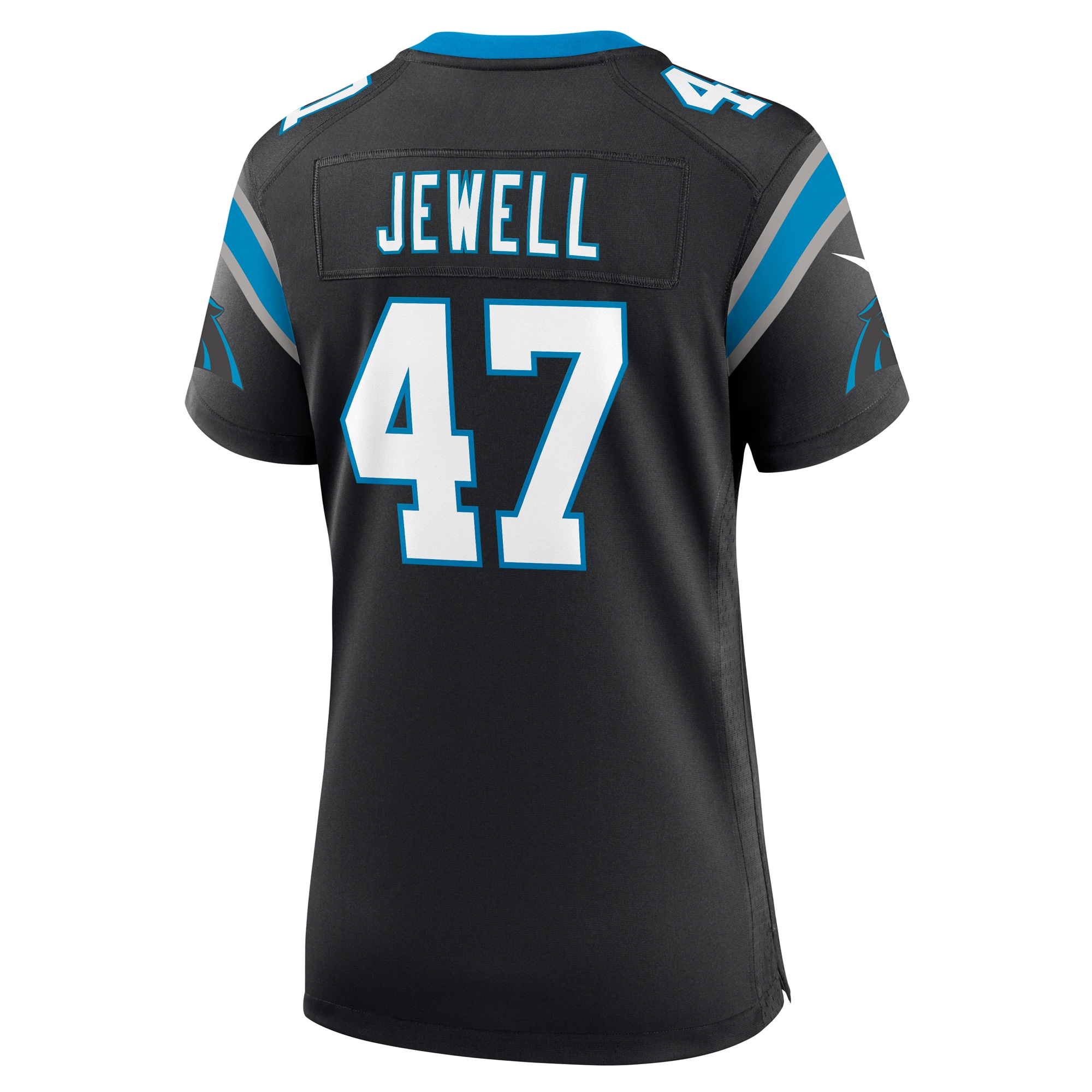 Women's Carolina Panthers Josey Jewell Black Game Jersey JS3049 Saliibo - Image 3
