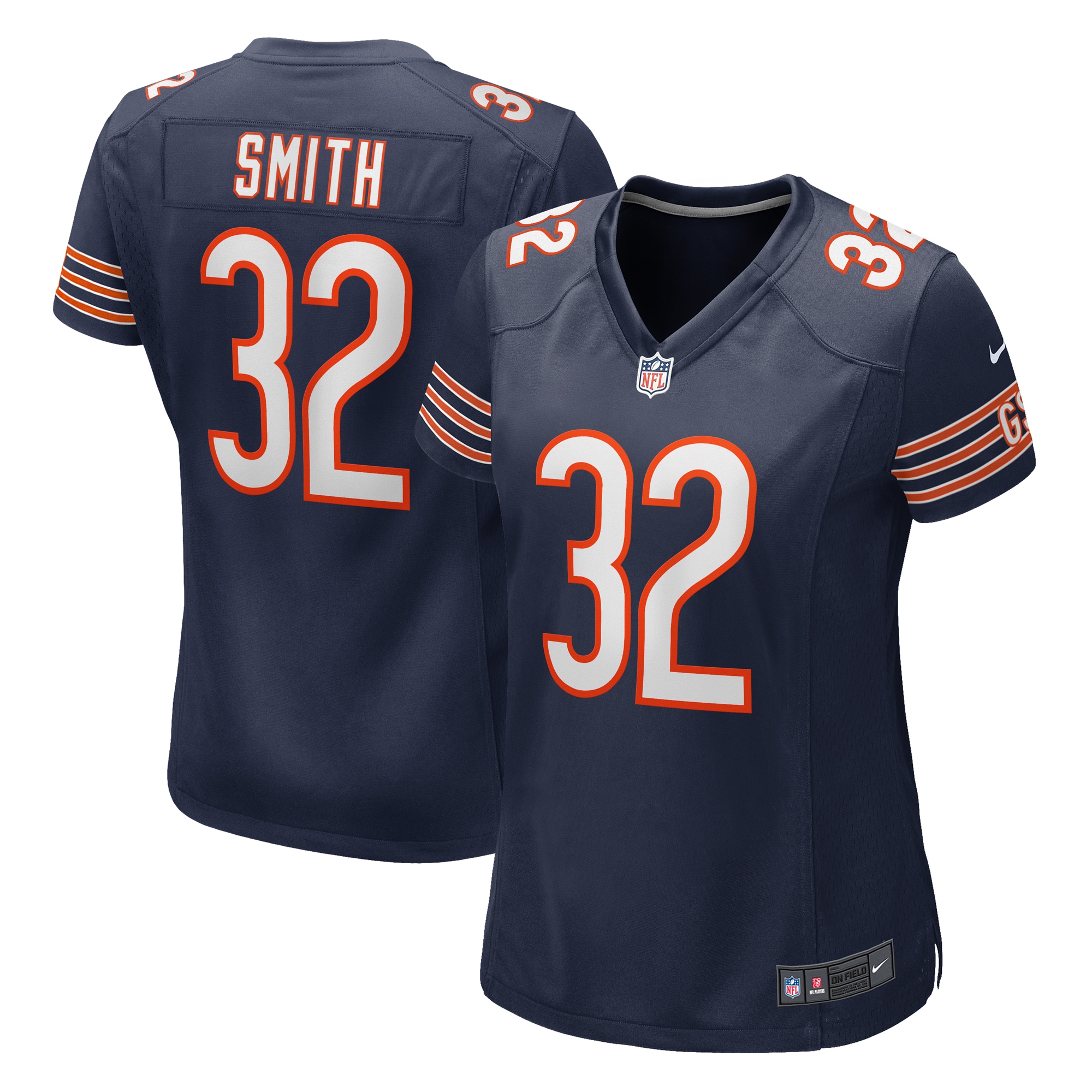 Women's Chicago Bears Terell Smith Navy Game Jersey JS4084 Saliibo