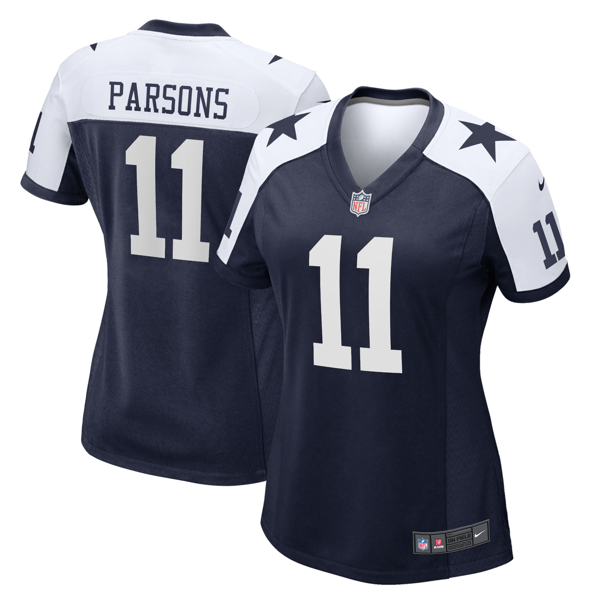 Women's Dallas Cowboys Micah Parsons Navy Alternate Game Jersey JS4187 Saliibo