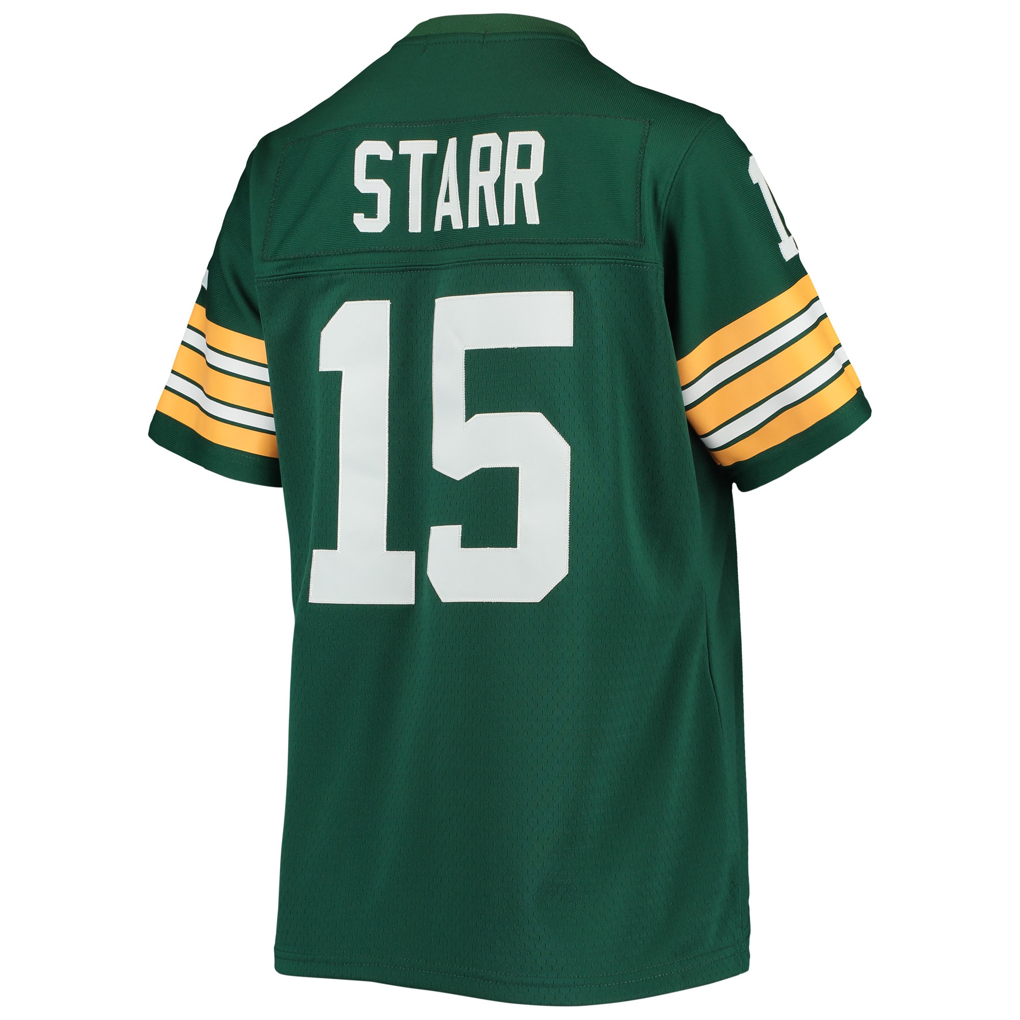 Women's Green Bay Packers Bart Starr Mitchell & Ness Green 1967 Legacy Player Jersey JS4927 Saliibo - Image 3