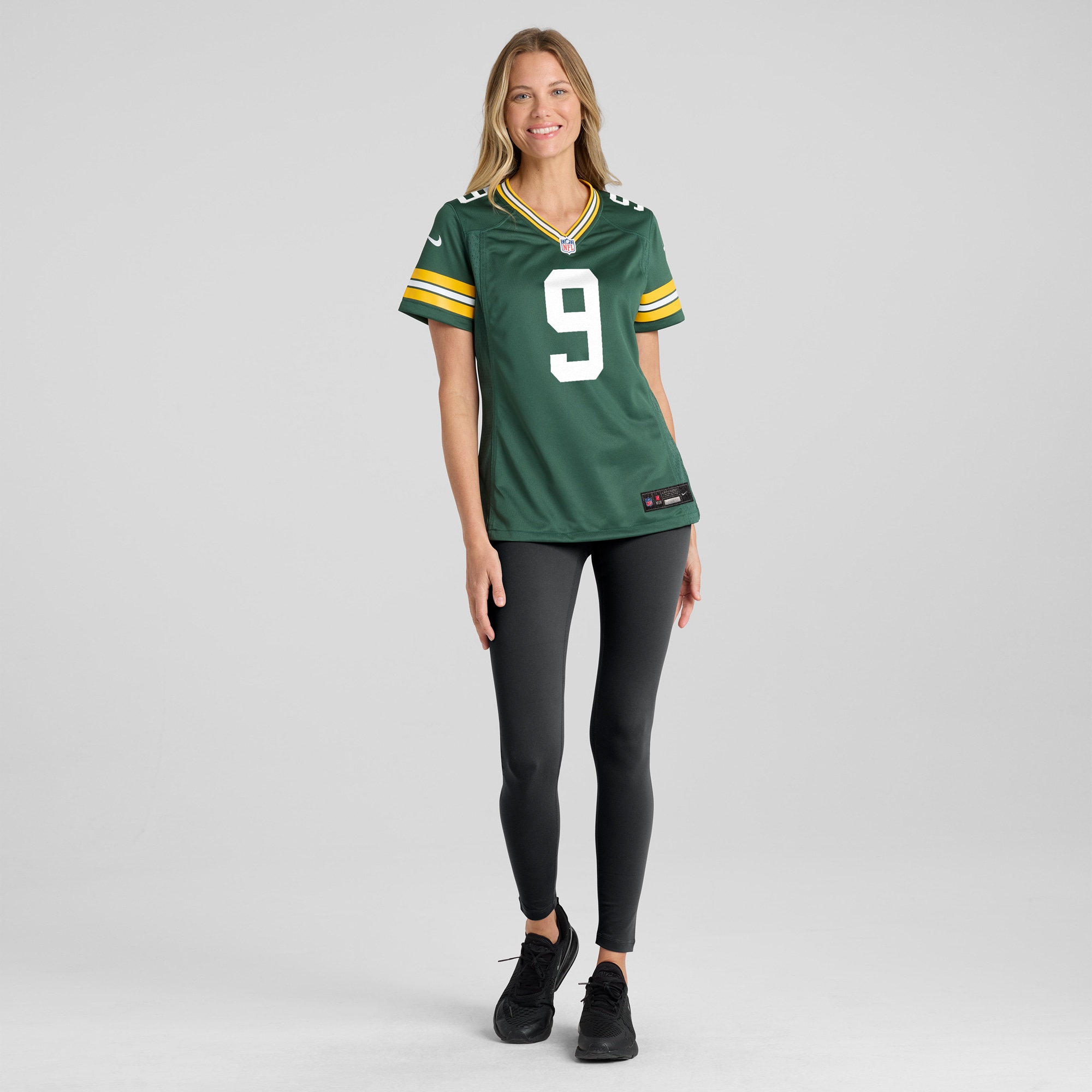 Women's Green Bay Packers Christian Watson Green Player Game Jersey JS5825 Saliibo - Image 4