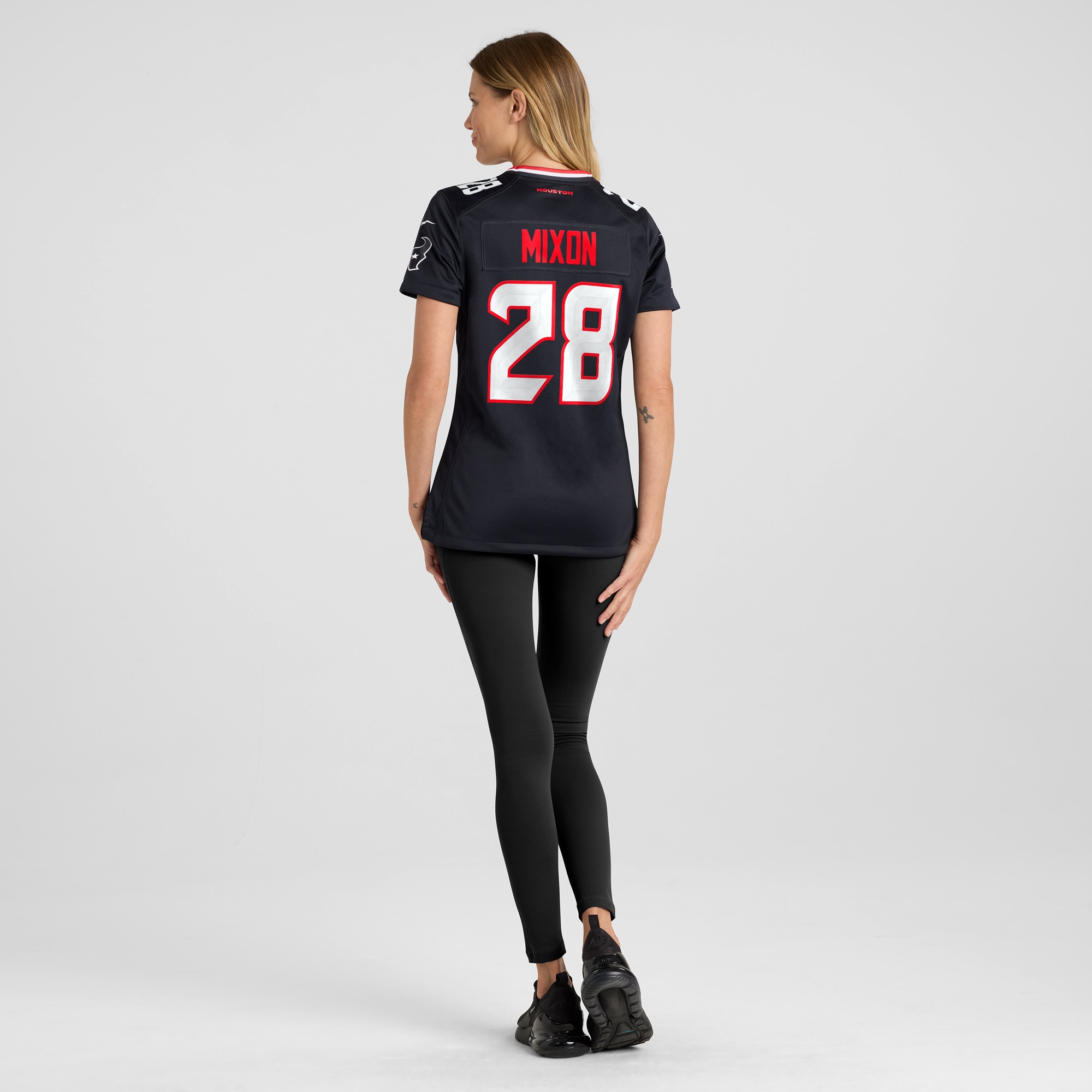 Women's Houston Texans Joe Mixon Navy Game Jersey JS7759 Saliibo - Image 5