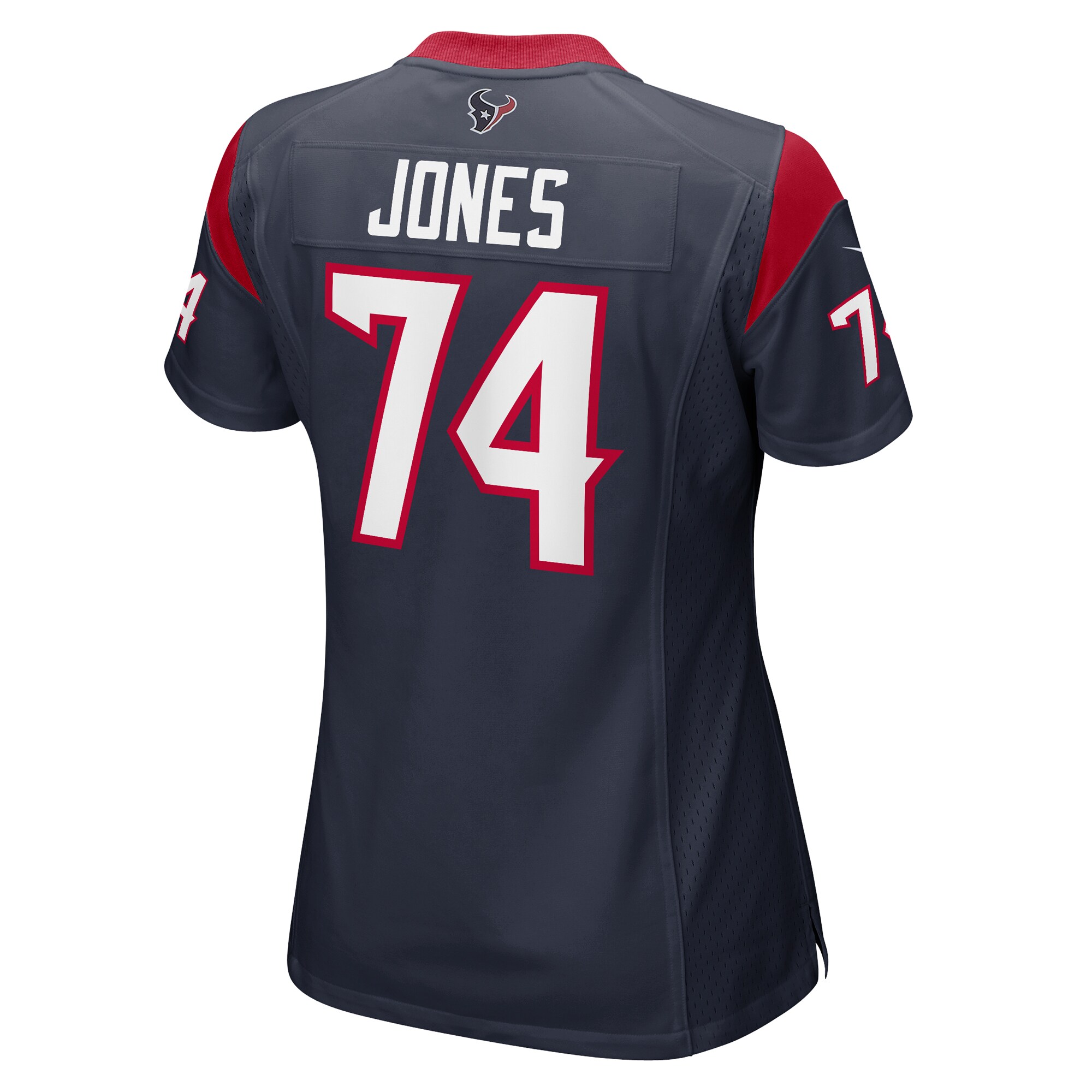 Women's Houston Texans Josh Jones Navy Team Game Jersey JS5083 Saliibo - Image 3