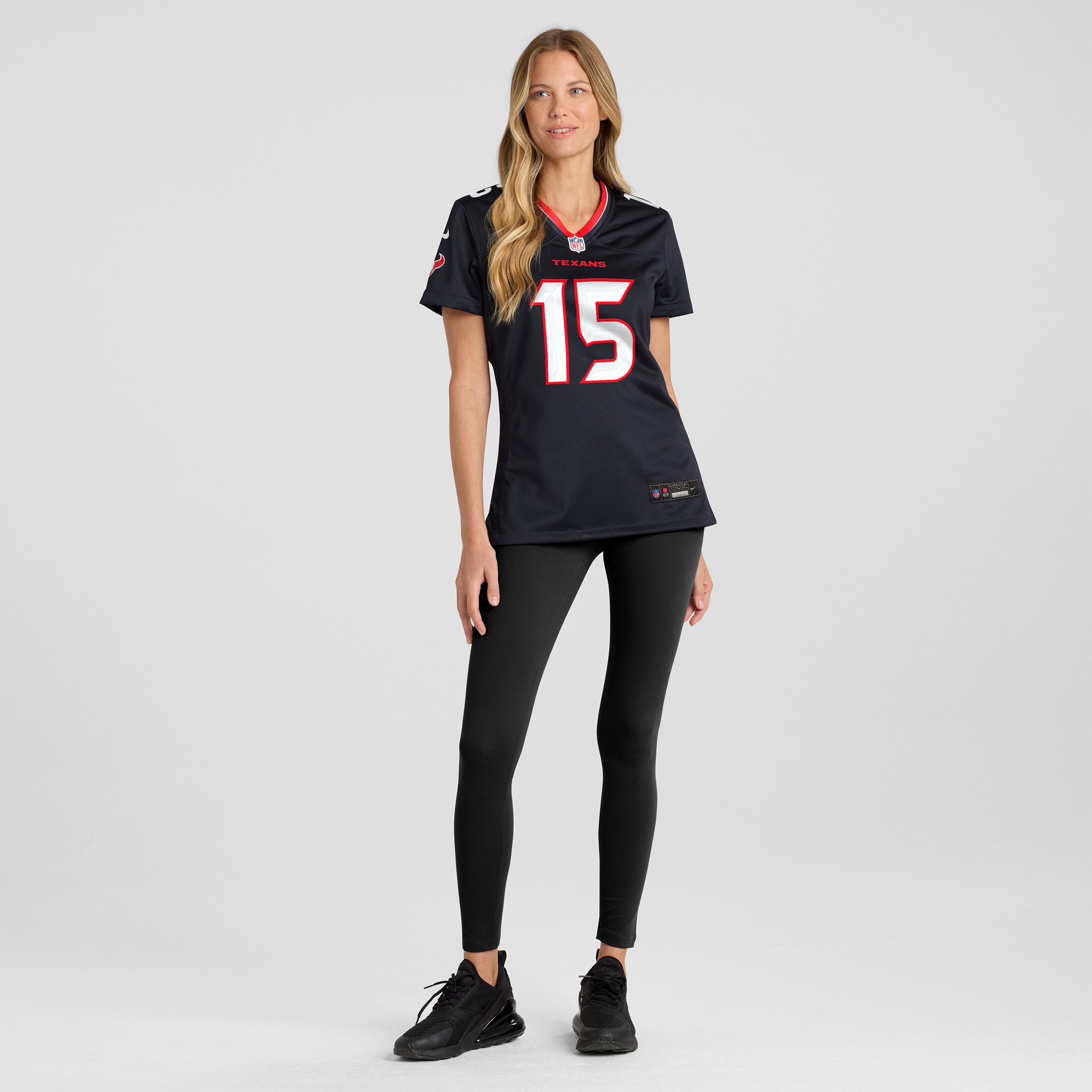 Women's Houston Texans Ka'imi Fairbairn Navy Team Game Jersey JS2613 Saliibo - Image 4