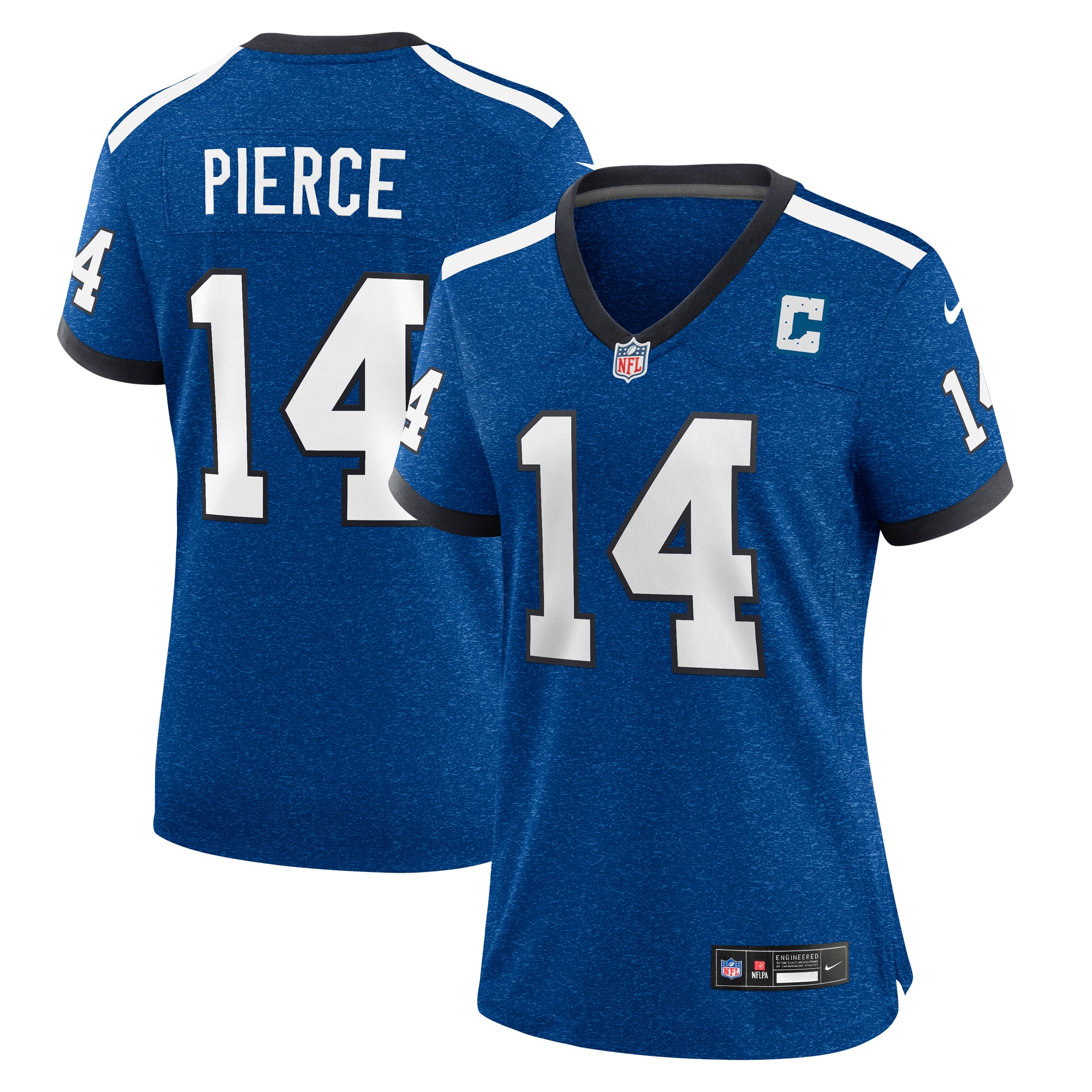 Women's Indianapolis Colts Alec Pierce Royal Indiana Nights Alternate Game Jersey JS9271 Saliibo