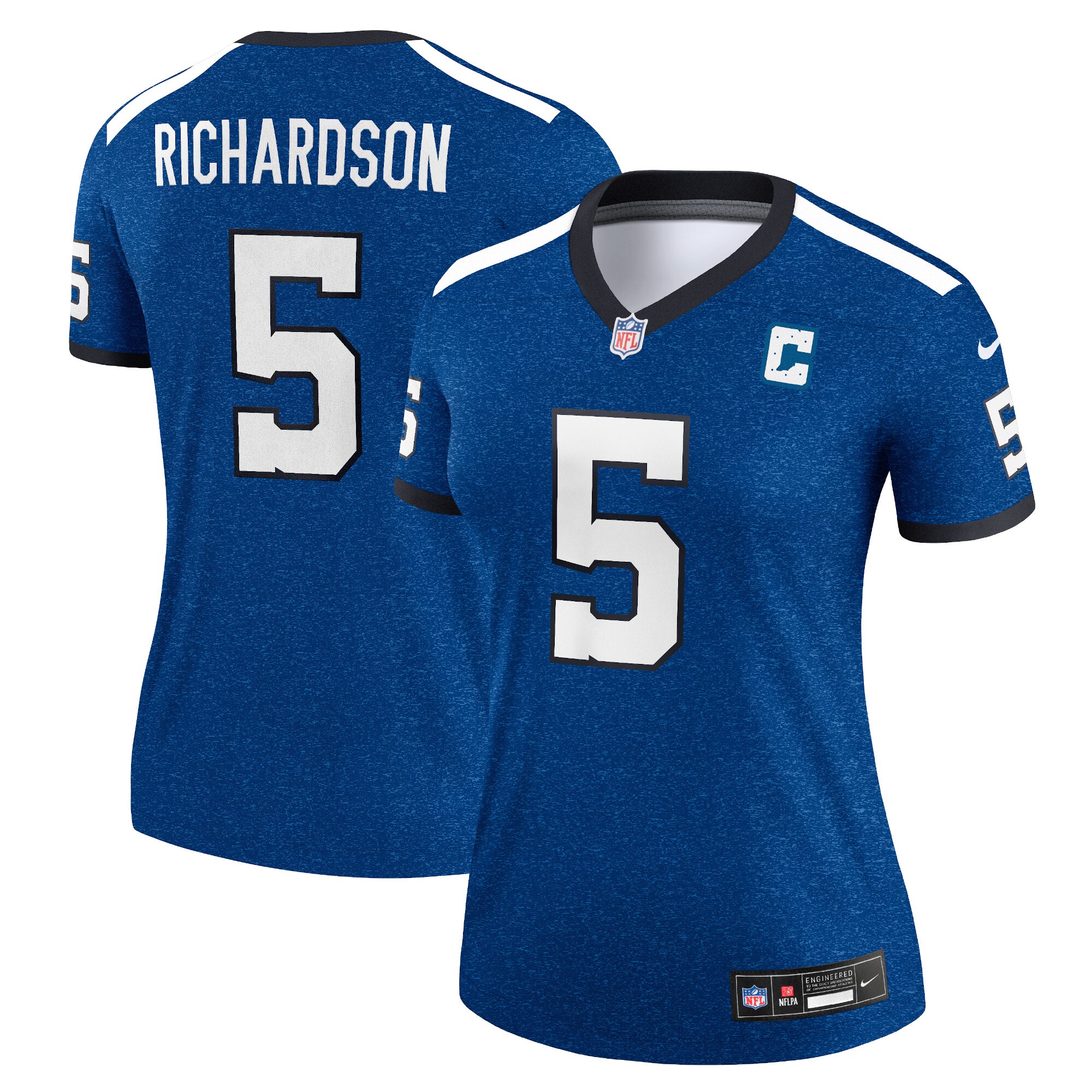 Women's Indianapolis Colts Anthony Richardson Royal Alternate Legend Player Performance Top JS9557 Saliibo