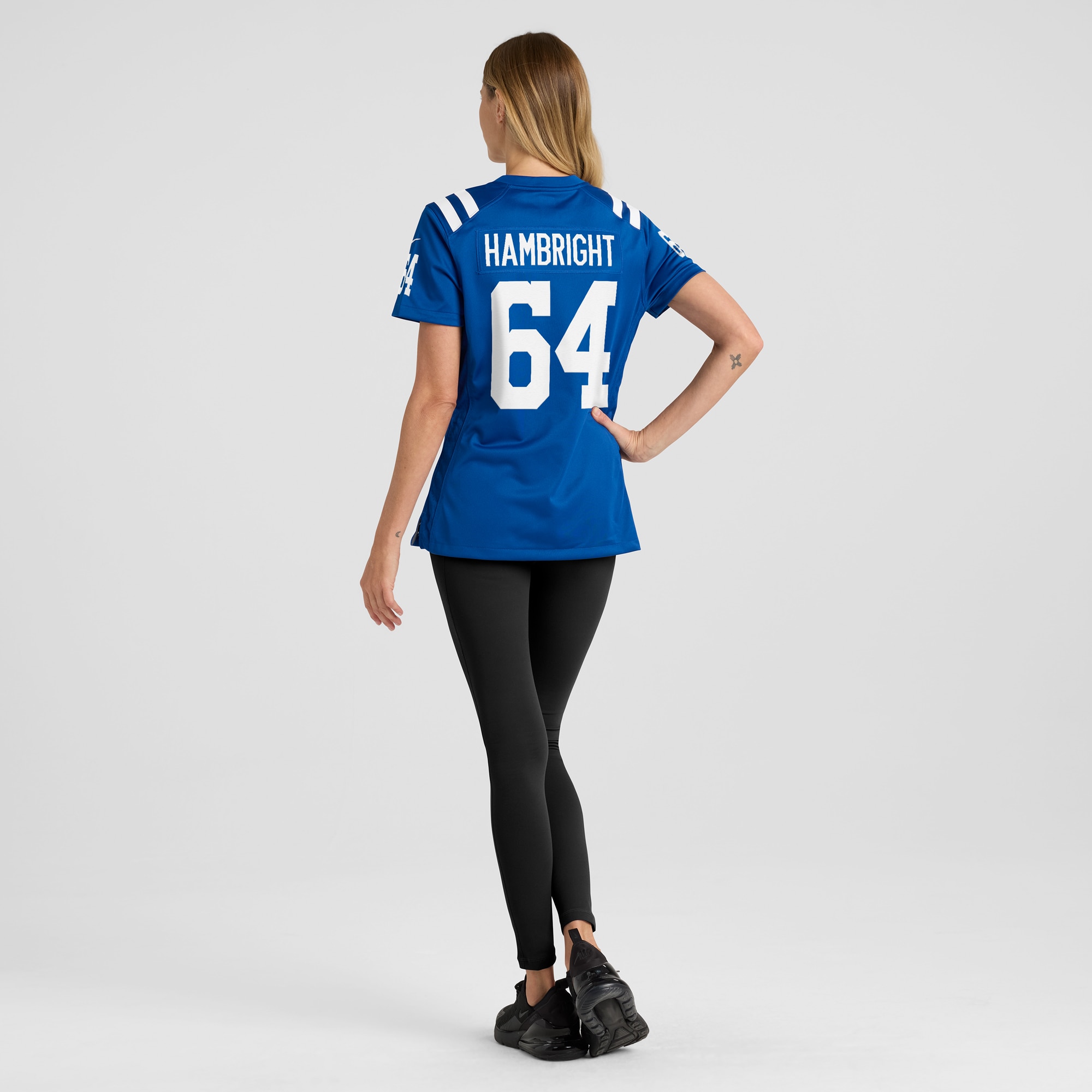 Women's Indianapolis Colts Arlington Hambright Royal Game Player Jersey JS9112 Saliibo - Image 5